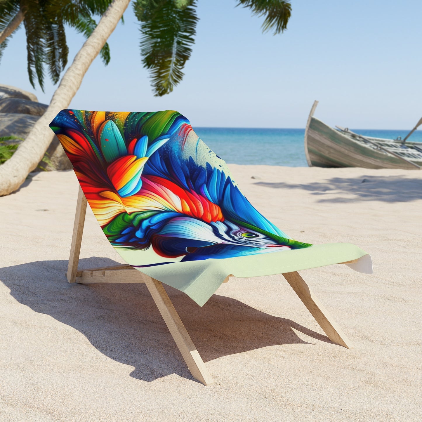 Parrot Beach Towel