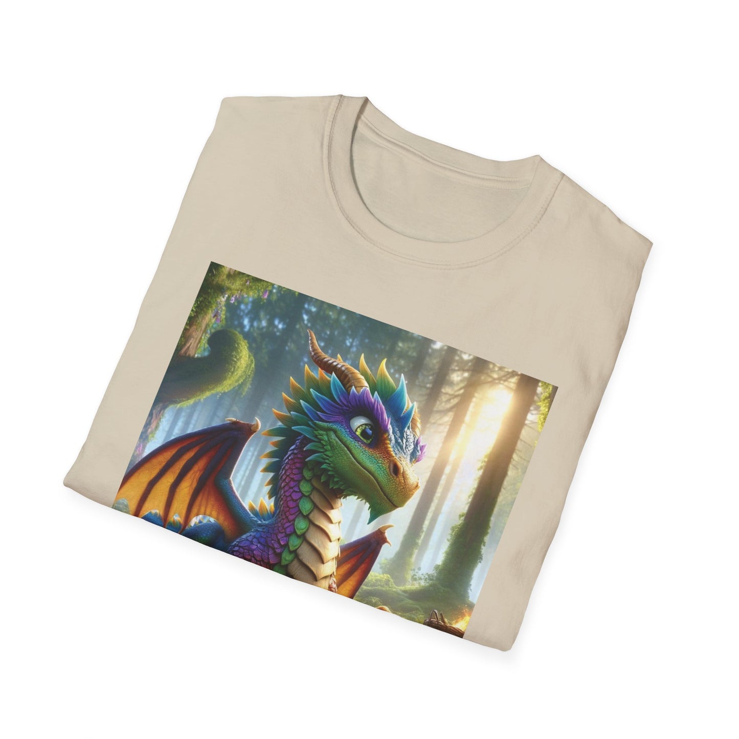 Gamer Dragon - Unisex Softstyle T-Shirt