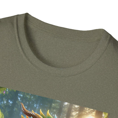 Gamer Dragon - Unisex Softstyle T-Shirt