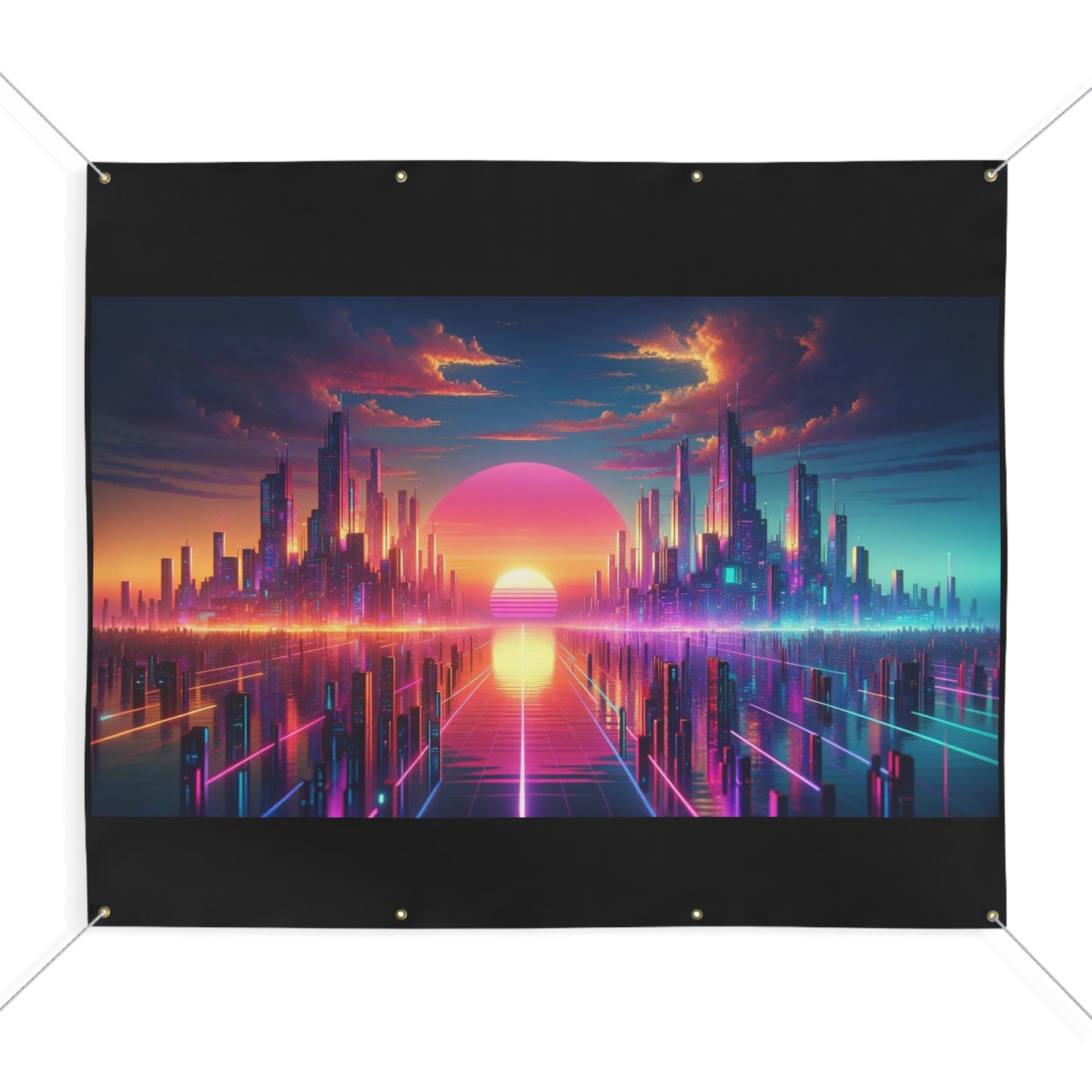 Future City 2099 - Matte Banner