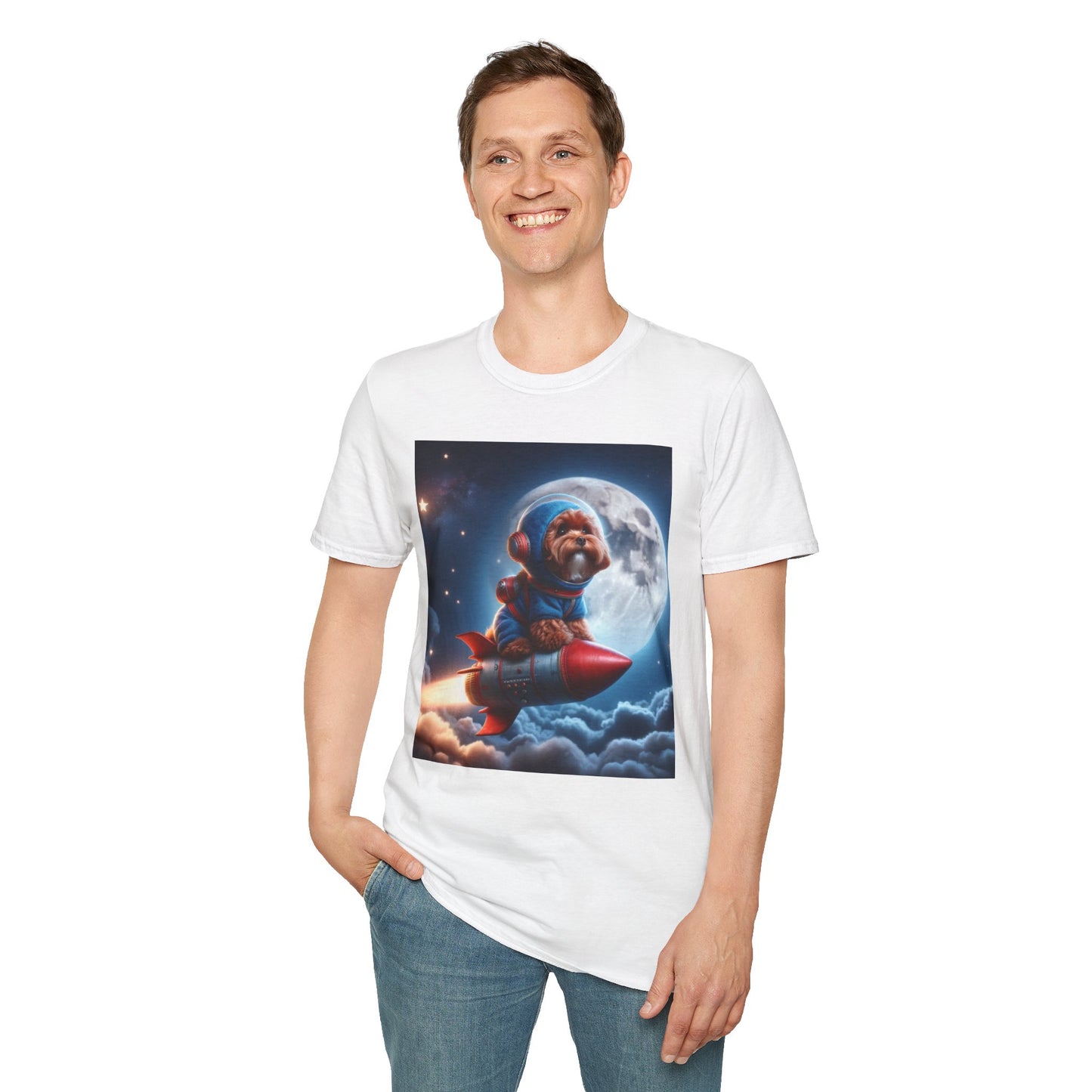 Rocket Puppy - Unisex Softstyle T-Shirt