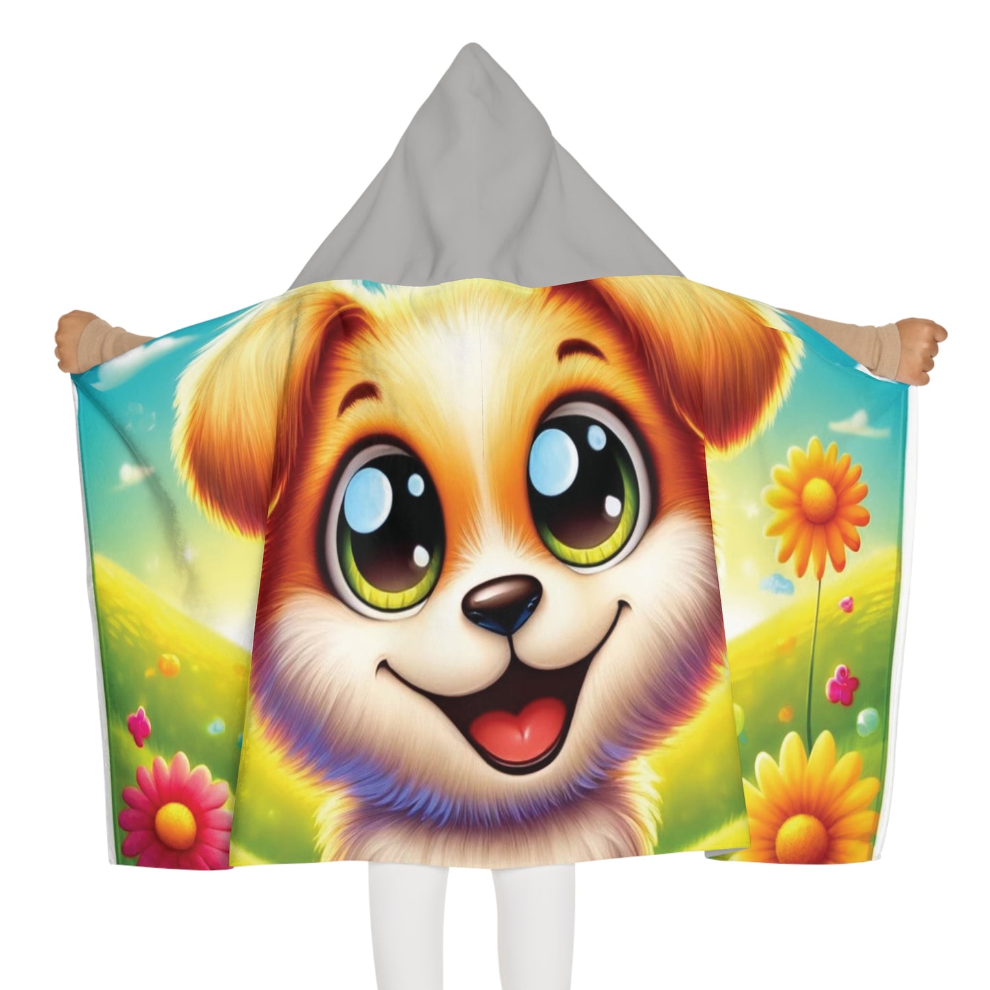 Puupy Eyes - Youth Hooded Towel