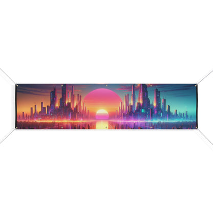 Future City 2099 - Matte Banner