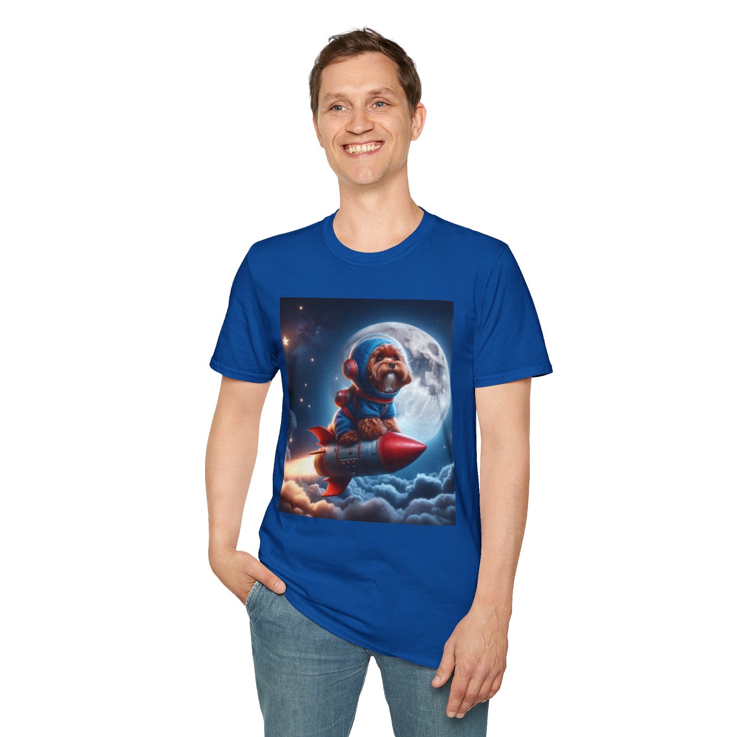 Rocket Puppy - Unisex Softstyle T-Shirt