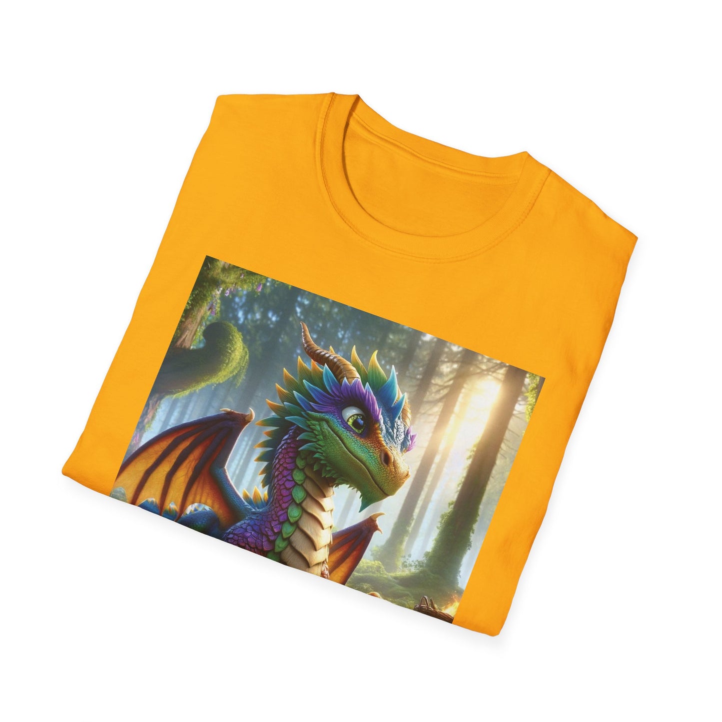 Gamer Dragon - Unisex Softstyle T-Shirt