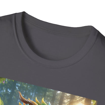 Gamer Dragon - Unisex Softstyle T-Shirt