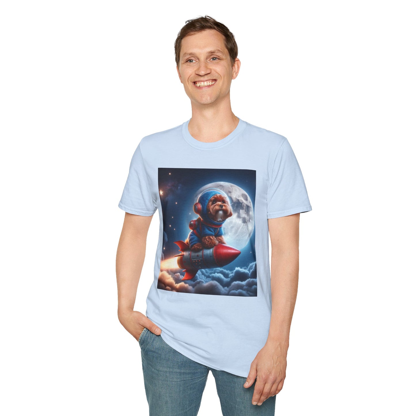 Rocket Puppy - Unisex Softstyle T-Shirt