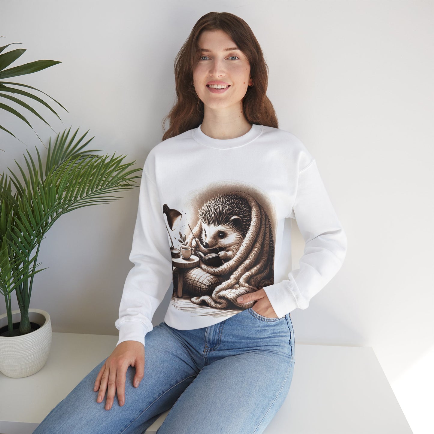 Hedge Hog - Unisex Heavy Blend™ Crewneck Sweatshirt