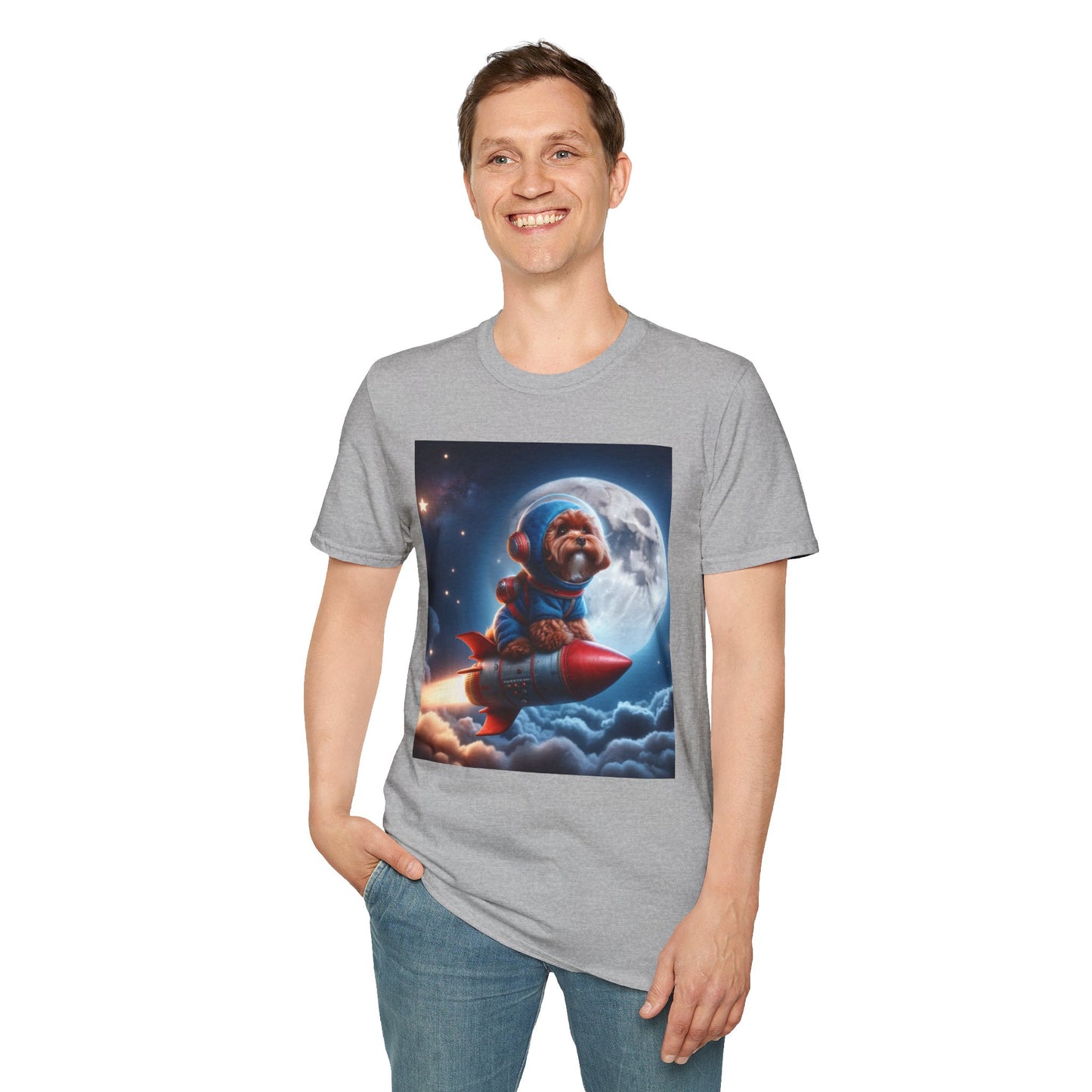 Rocket Puppy - Unisex Softstyle T-Shirt