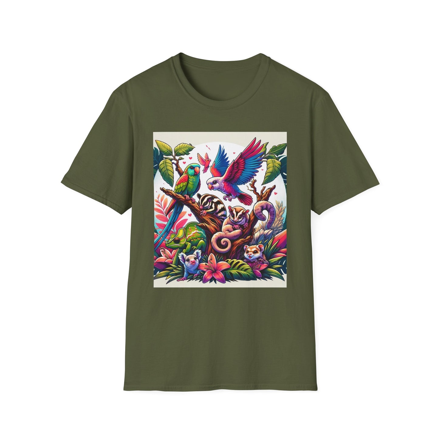 Exotic Animal - Unisex Softstyle T-Shirt