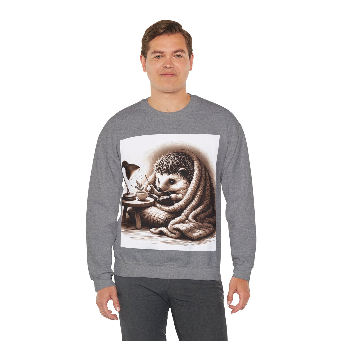 Hedge Hog - Unisex Heavy Blend™ Crewneck Sweatshirt