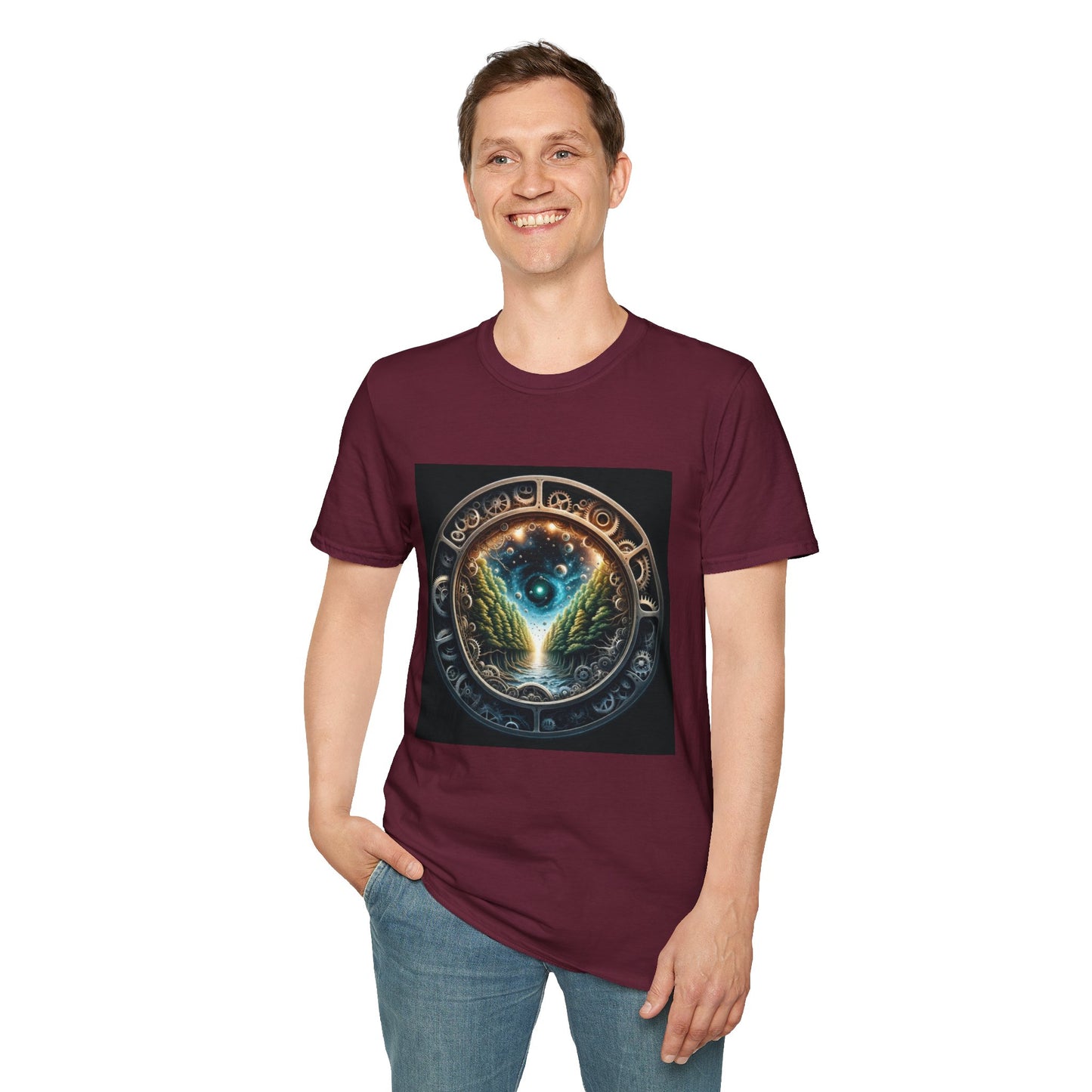 Tri - Universe - Unisex Softstyle T-Shirt