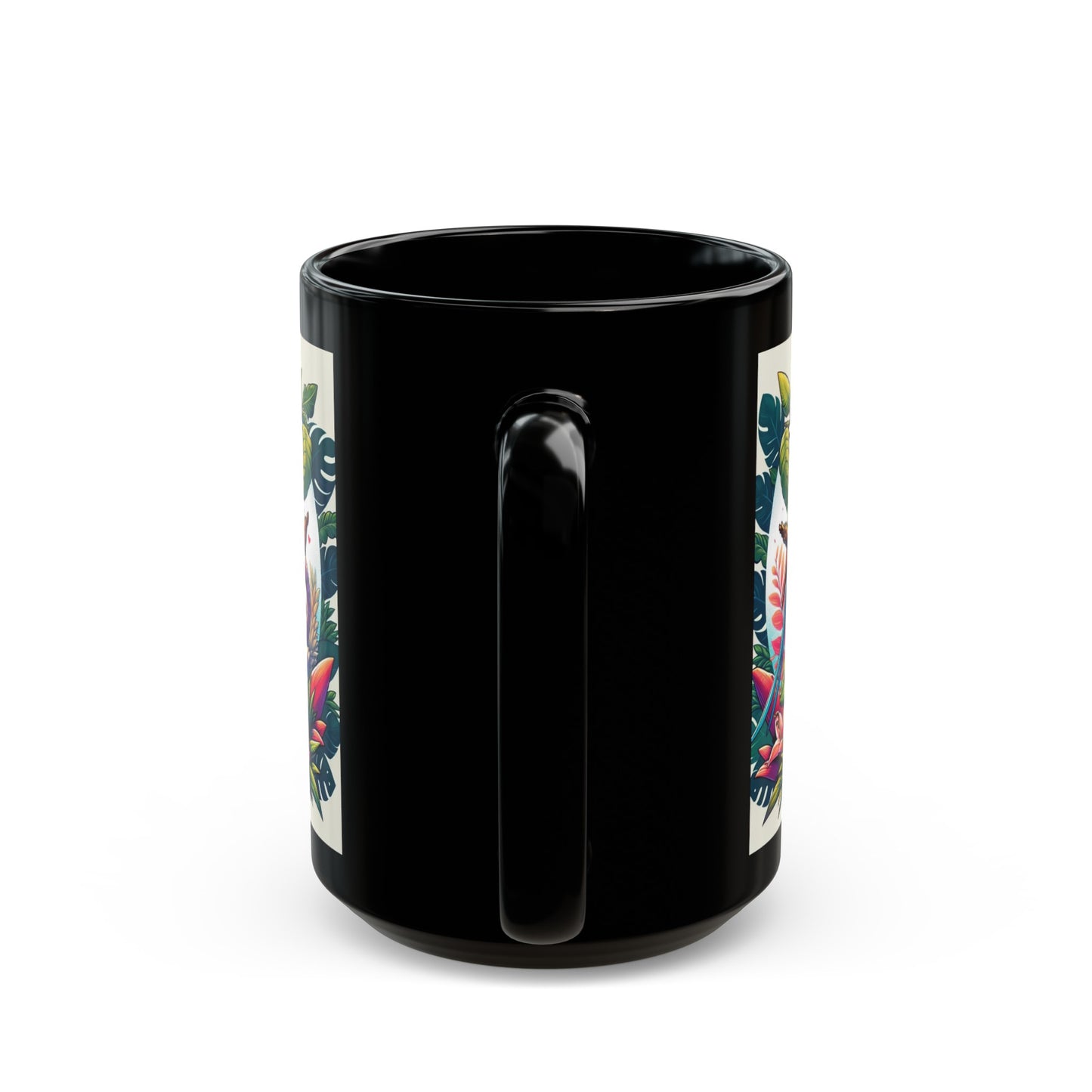 Exotic Pet Animal Thermal  - Black Mug (11oz, 15oz)