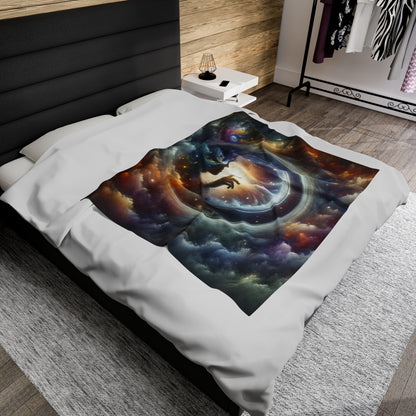 Universe - Velveteen Plush Blanket