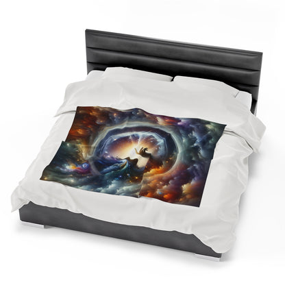 Universe - Velveteen Plush Blanket