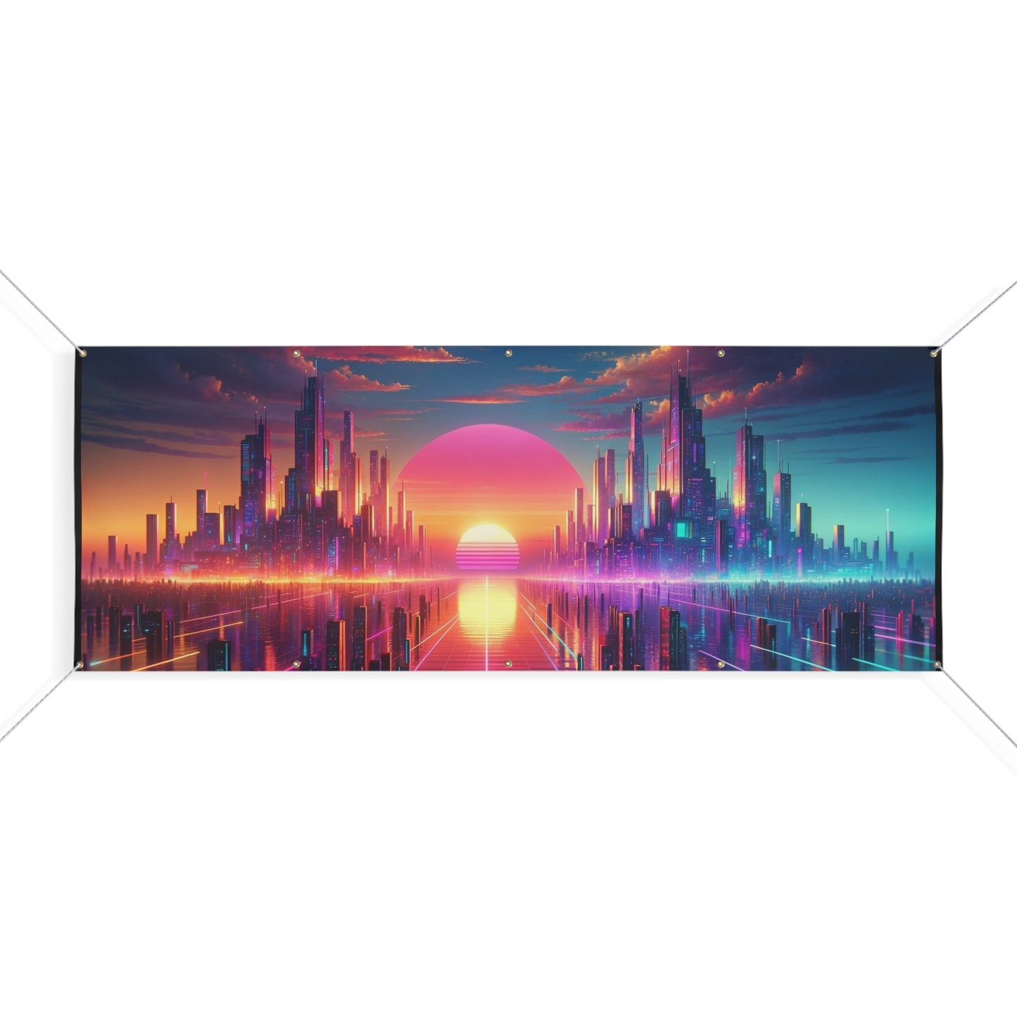 Future City 2099 - Matte Banner