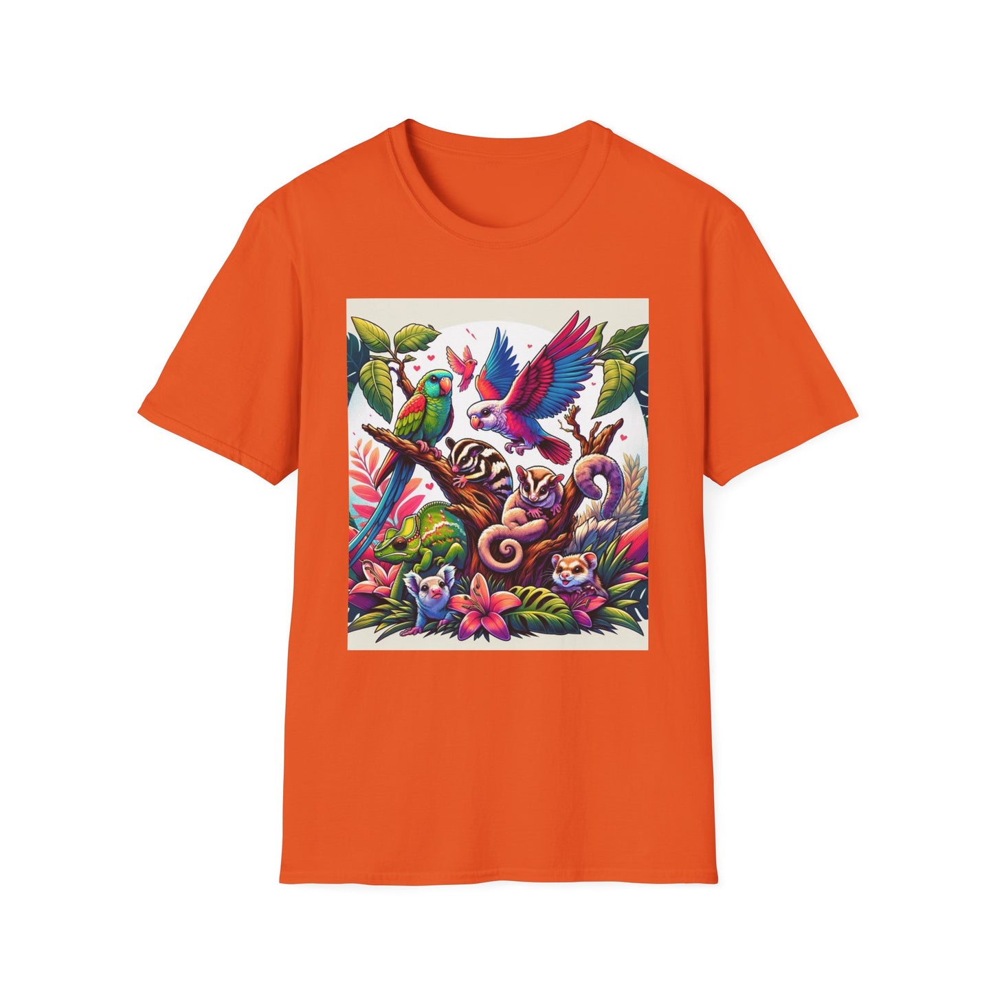 Exotic Animal - Unisex Softstyle T-Shirt