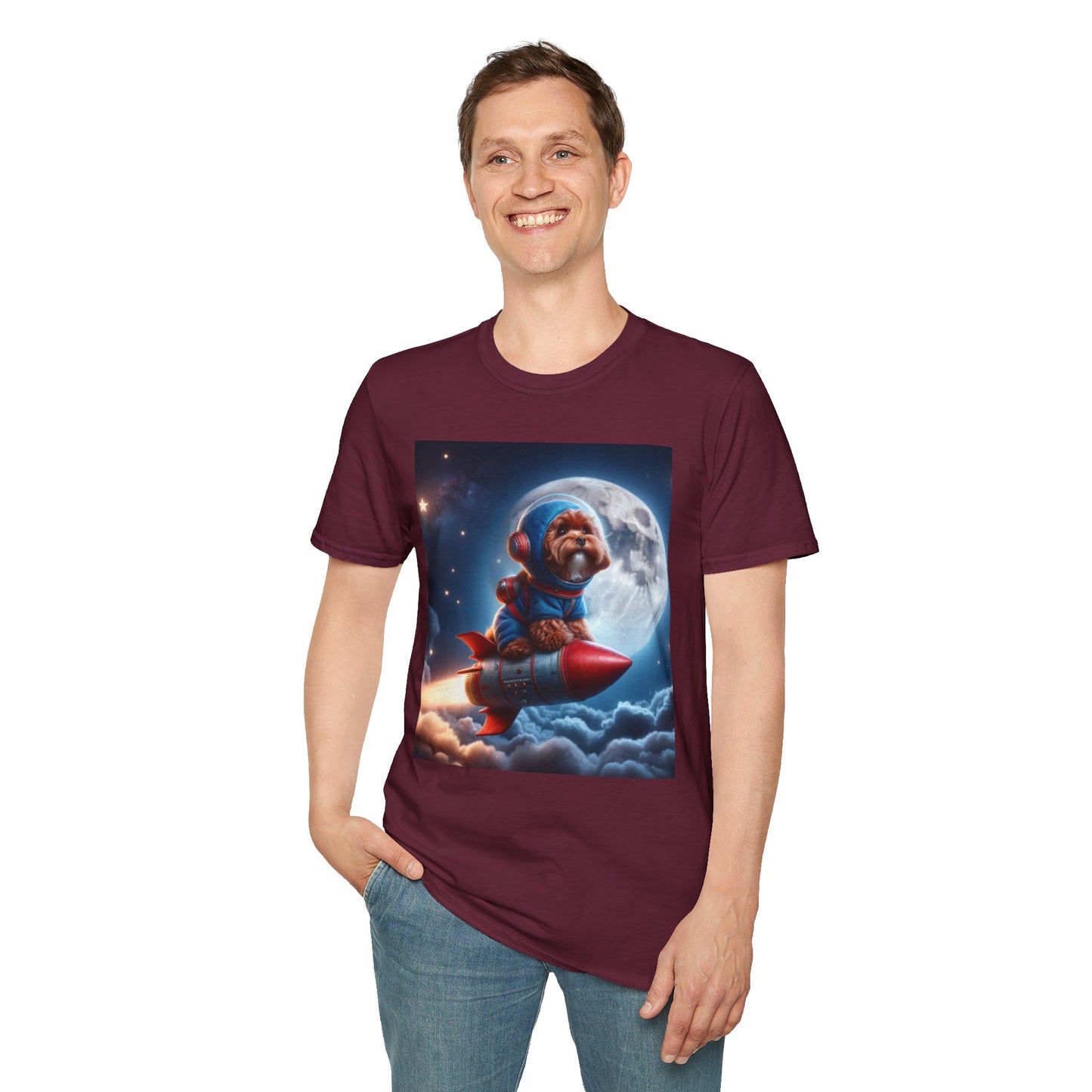 Rocket Puppy - Unisex Softstyle T-Shirt