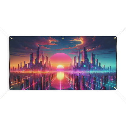 Future City 2099 - Matte Banner