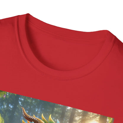 Gamer Dragon - Unisex Softstyle T-Shirt