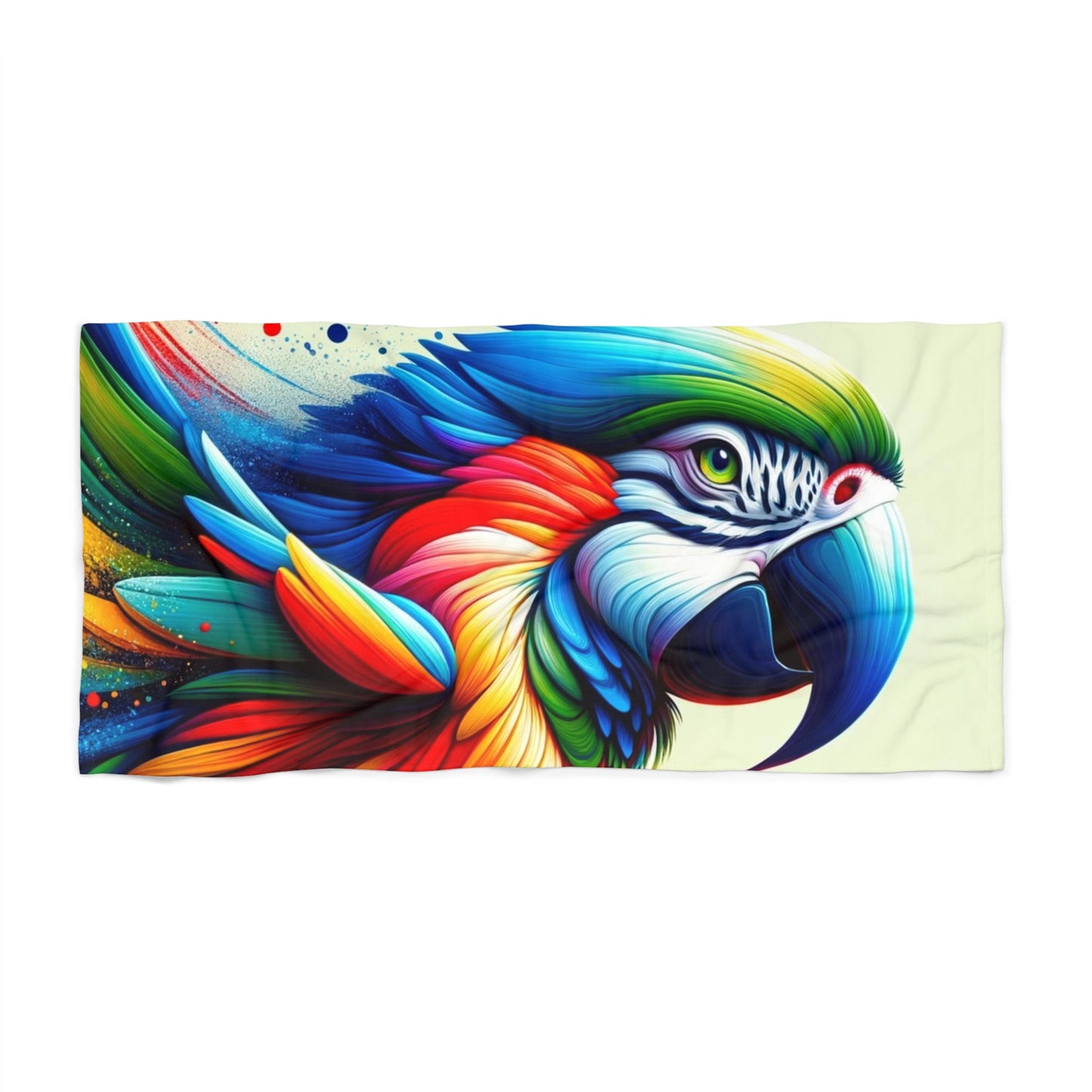 Parrot Beach Towel