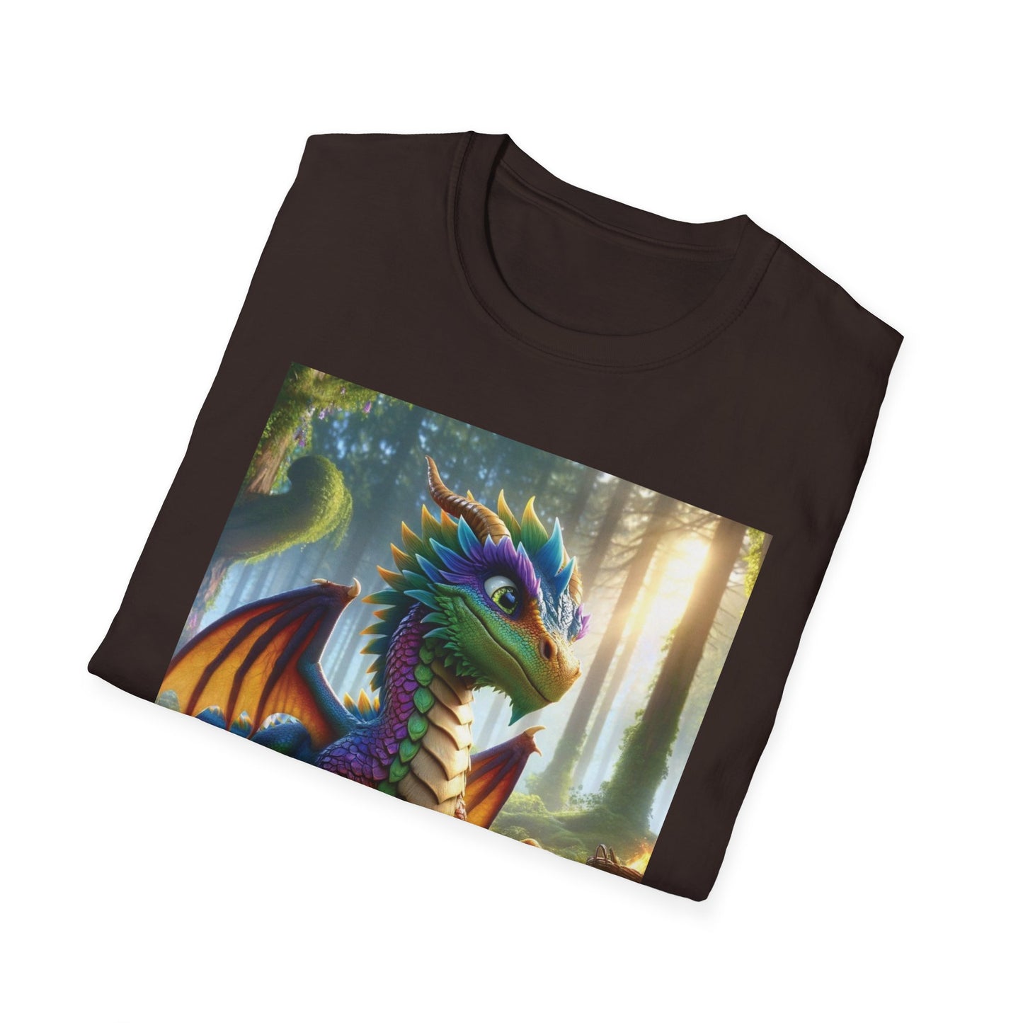 Gamer Dragon - Unisex Softstyle T-Shirt