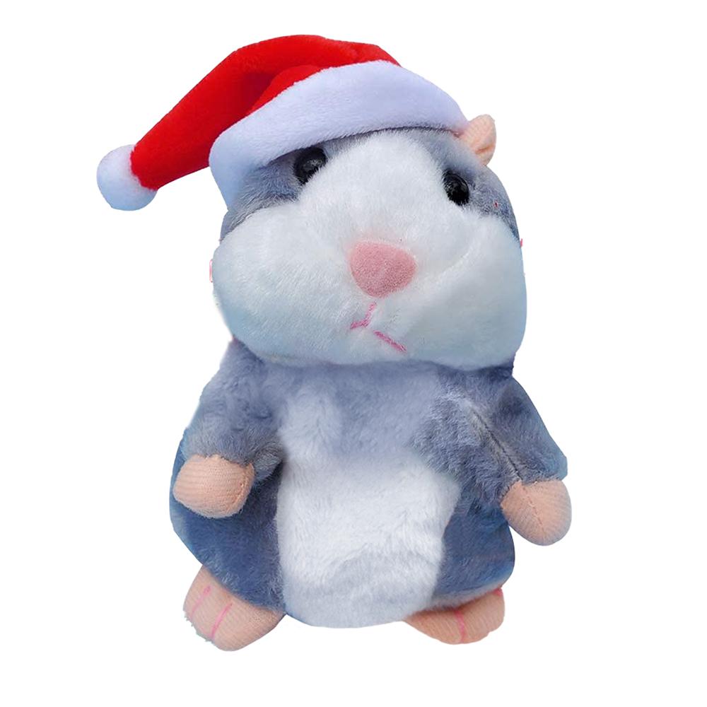 Talking Hamster Electronic Plush Mouse Pet Speak Sound Record Toy