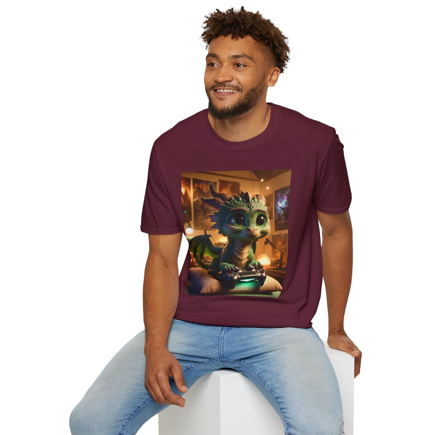 Dragon Controller - Unisex Softstyle T-Shirt