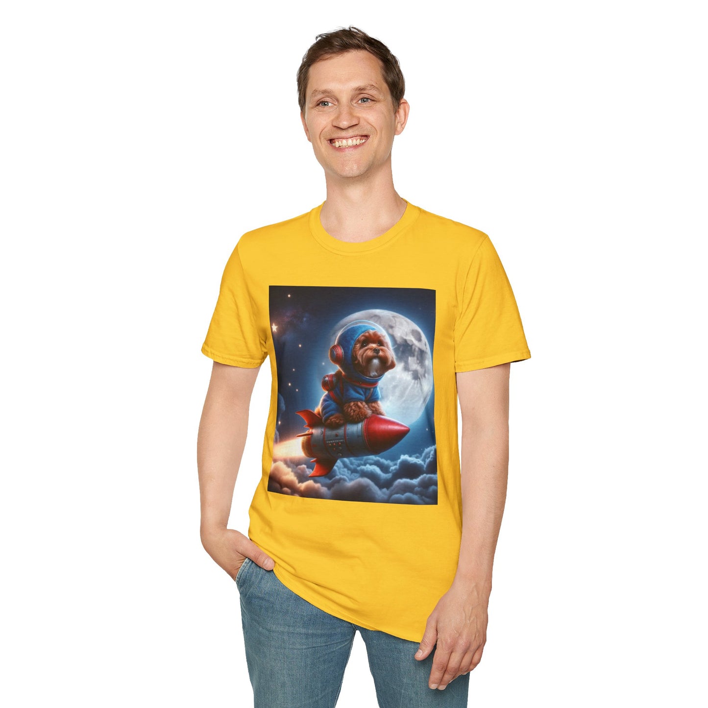 Rocket Puppy - Unisex Softstyle T-Shirt