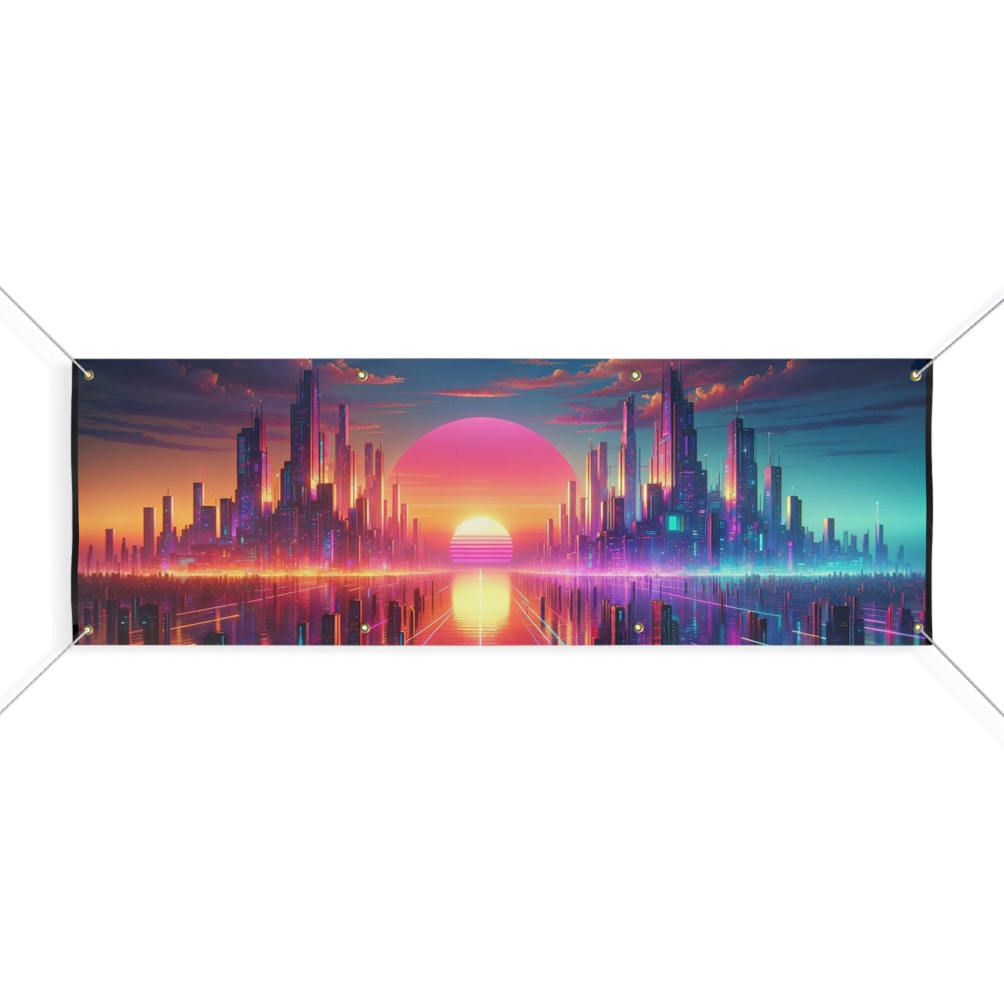 Future City 2099 - Matte Banner