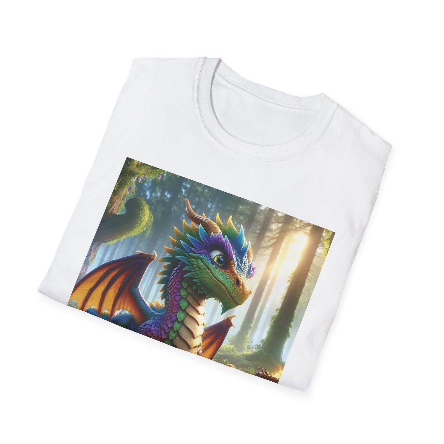 Gamer Dragon - Unisex Softstyle T-Shirt