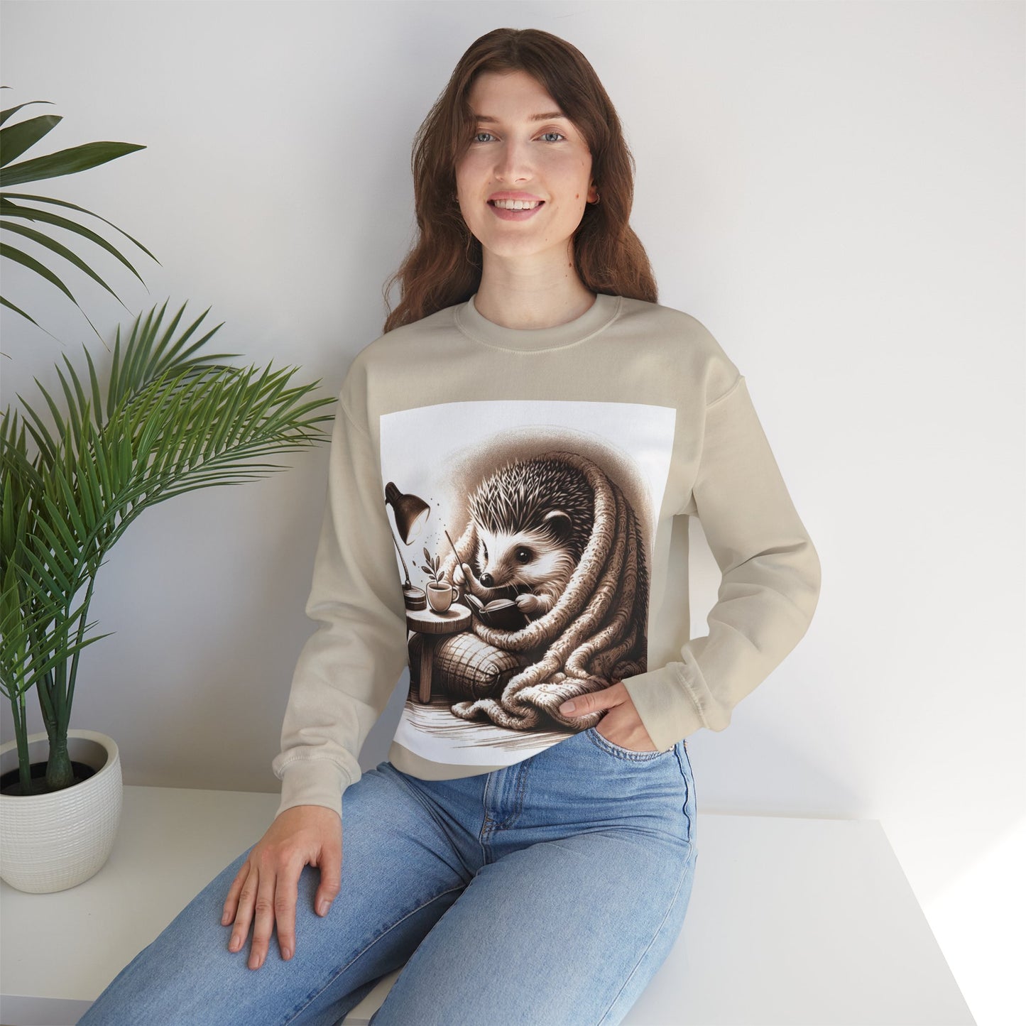 Hedge Hog - Unisex Heavy Blend™ Crewneck Sweatshirt