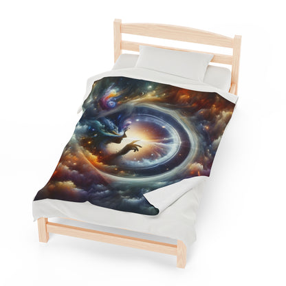 Universe - Velveteen Plush Blanket