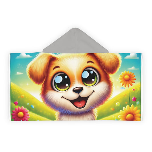 Puupy Eyes - Youth Hooded Towel